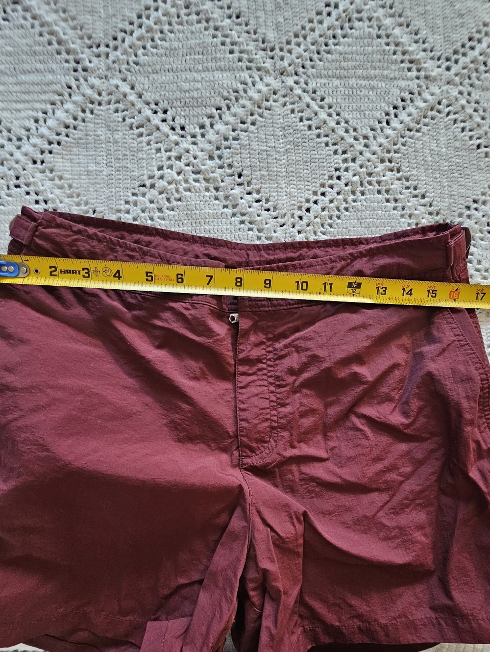 Calvin Klein Swimwear Shorts - Burgundy M/M - Picture 8 of 12